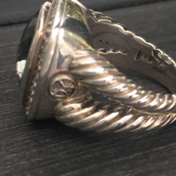💥🌟DAVID YURMAN LARGE PRESIALITE /DIAMOND RING💥 - Picture 7 of 8